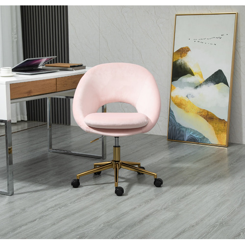 Oggetti Kierra Velvet Office Chair | Temple & Webster